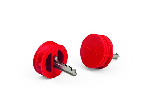 Westfalia 942001513296 Replacement Key Number 96 for Detachable Tow Bar (Pack of 2)