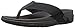 FitFlop Men's Surfer Flip Flop, Black, 9 M US