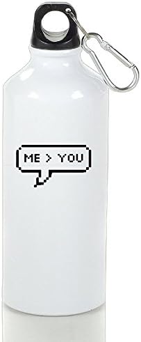 Me Important Than You Aluminum Portable Hiking Outdoor Sport Water Thermoses Leak Proof Cap