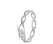 Wave Infinity Solid Beautiful Ring New .925 Sterling Silver Band Size 8