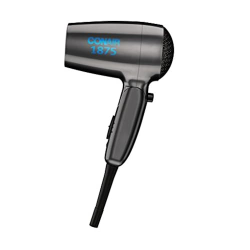 Conair Compact 1875 Watt Folding Handle Hair Dryer; Black Beauty & Personal Care, Hair Care, Styling Tools & Appliances, Hair Dryers & Accessories
