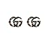 tianshiya Women's Fashion Earrings Large Size Y/S Letter Drop Earrings Metal Gold or Silver (GG Stud)