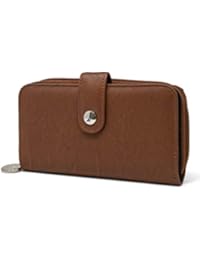 Nautica Be Shore Womens Wallet RFID Blocking Zip Around Clutch (Earth)