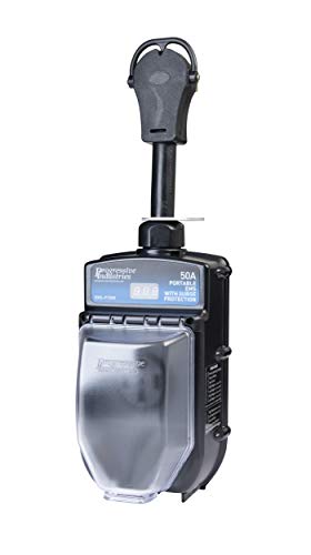 PROGRESSIVE INDUSTRIES EMS-PT50X Portable RV Surge Protector (50 A) (Renewed)