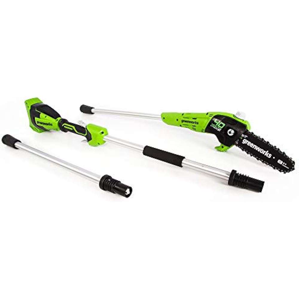 Greenworks PS40B00 8Inch 40V Cordless Pole Saw, Tool Garden & Outdoor