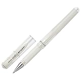 Uni-Ball Gel Impact UM-153 White [Pack of 3] Broad 1.0mm Rollerball