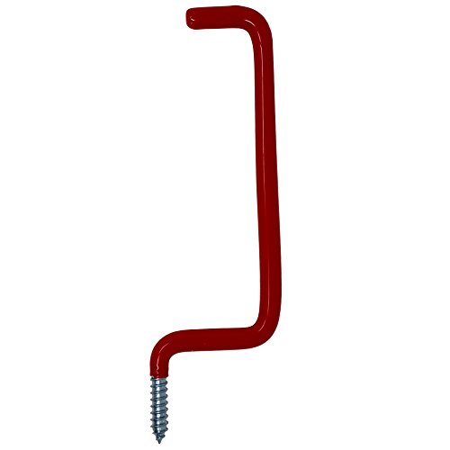 T.K.Excellent Bike Storage Hooks 10 Pack - Heavy Duty Bicycle Storage Hooks Wall Mounted Hook Set for Mountain/Road Bikes Screw-in Utility Storage Hangers Shed Garage Garden Hook - Thumbnail 6