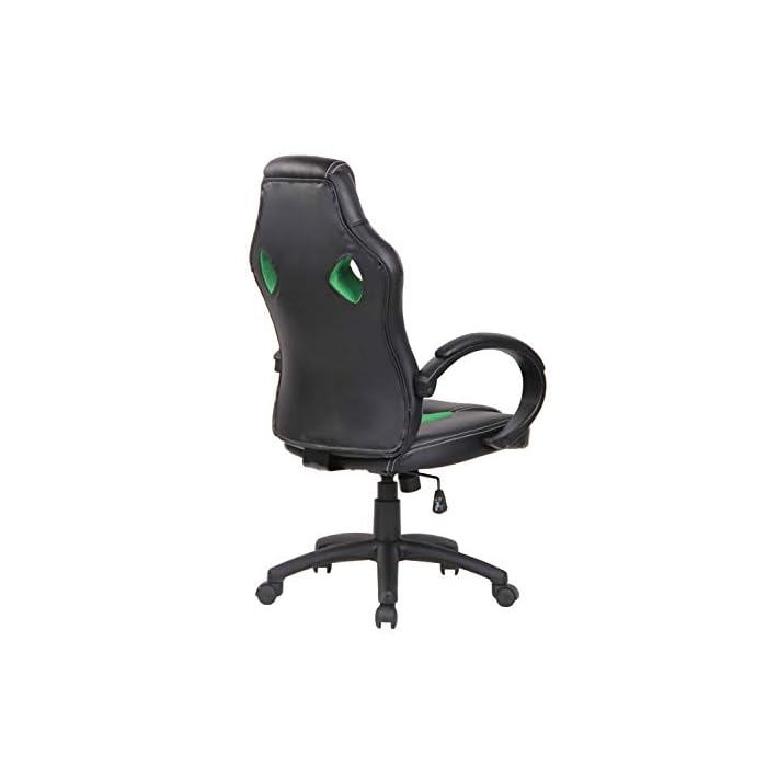 Silla Racing De Oficina Fire Estilo Deportivo I Silla Gaming Regulable En Altura & Giratoria I Silla Gamer con Ruedas Deslizantes I Color:, Color:Verde Claro 4 Silla Racing De Oficina Fire Estilo Deportivo I Silla Gaming Regulable En Altura & Giratoria I Silla Gamer con Ruedas Deslizantes I Color:, Color:Verde Claro - Imagen 5