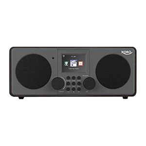 XORO DAB 600 IR V3 – Internet DAB+/FM-radio met wifi, 2 x 5 watt RMS, USB 2.0, app-bediening, Bluetooth, Spotify Connect…
