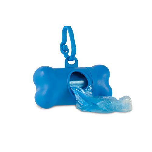 "B-BLACK" Dog Hygienic Bag Holder with Bags Walk Pets Bed
