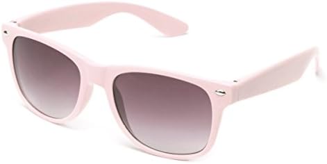 Newbee Fashion - 80's Classic Blue Brothers Wayfarer Styles Vintage Retro Solid Color Sunglasses
