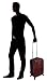 Lucas Outlander Carry On Hard Case 20 inch Expandable Rolling Suitcase With Spinner Wheels (20in, Burgundy)