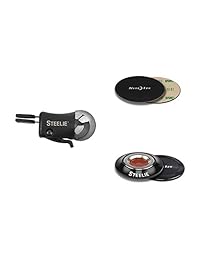 Nite Ize Steelie Orbiter Kit de ventilación   Soporte magnético portátil de bajo perfil para rejilla de ventilación de coche para smartphones