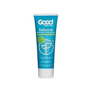 Good Clean Love Balance Moisturizing Wash, pH-Balanced Vaginal Soap for Women with Natural Ingredients, Gentle Cleansing…