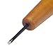MEEDEN Wood Carving Tools Knife, 1 V-parting Chisel