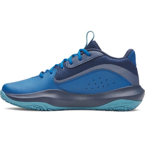 UA Lockdown 7 - Varsity Blue/Academy/Metallic Gravel - 12, Varsity Blue Academy Metallic Gravel, 47.5 EU