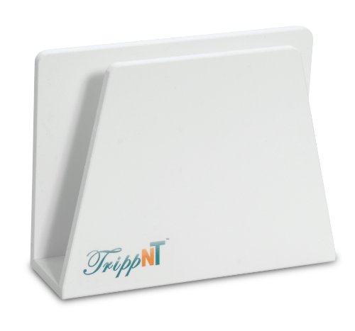 image for TrippNT 50010 White PVC Plastic Large Book Holder, 6