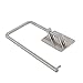 ZOIC Adhesive 304 Stainless Steel Toilet Paper Holder Hooks Tissue Storage Hand Paper Towel Roll Hanger Wall Mount Brushed Dispenser Tissue Roll (12 Inches X 4.33 Inches)