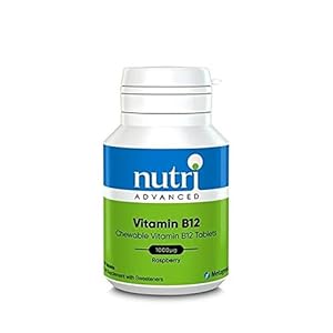Nutri Advanced Chewable Vitamin B12 1000µg 120 Tabs