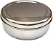 Saachi Stainless Steel Spice Box Indian Masala Dabba with 7 Spice Containers, Spoon and Double Lid Keeps Spices Fresh