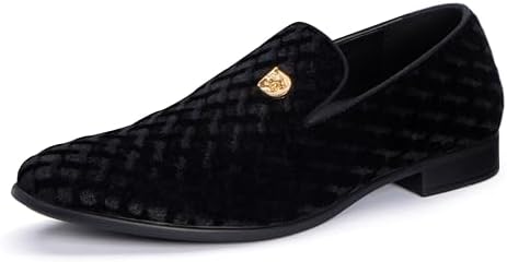navy blue and gold mens dress shoes men dress loafers Navy blue shoes Blue & gold