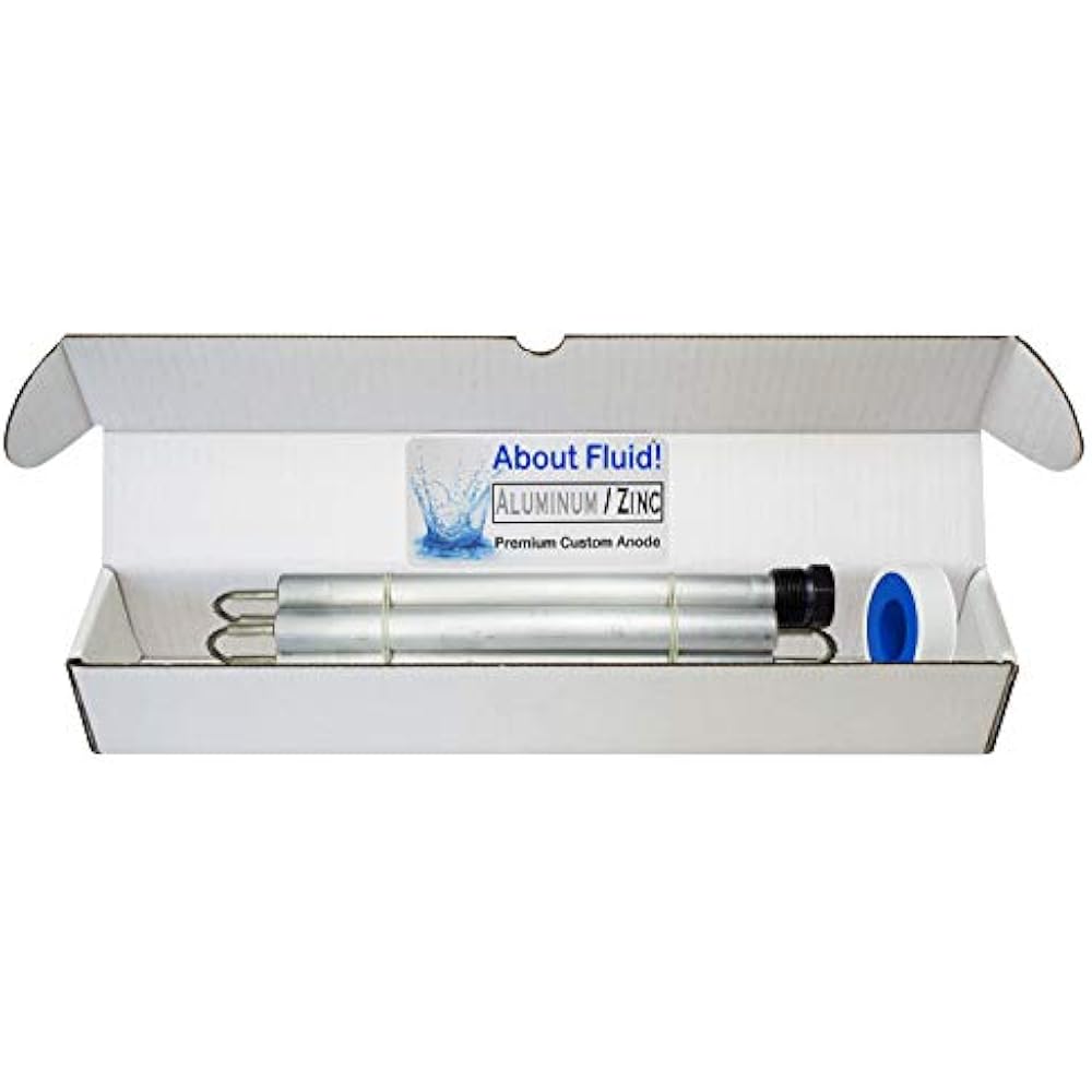 Aluminum Zinc Flexible Anode Rod For Water Heaters WITHOUT SOCKET