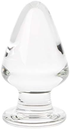 Large Crystal Glass Amal Plug for Couple