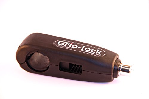 Grip-Lock - The original and genuine Motorcycle and Scooter Security Lock - Black