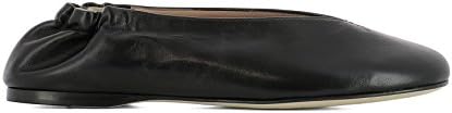Acne Studios Women's 1Ee176black Black Leather Flats