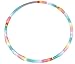 Rhode Island Novelty 28-Inch LED Light-Up Twist Hula Hoop, One Hula Hoop