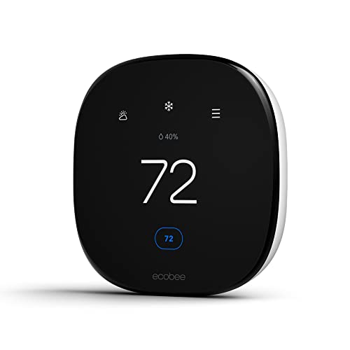 ecobee Smart Thermostat Enhanced – Programmable Wifi Thermostat – Works with Siri, Alexa, Google Assistant – Energy Star Certified – Smart Home