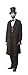 aahs!! Engraving President Abraham Lincoln Life Size Carboard Stand Up, Black and White Print, 7 feet