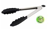 Zotoon Kitchen Tongs,Premium Food Tongs For Salad,Grill,Serving,BBQ (11-inch)