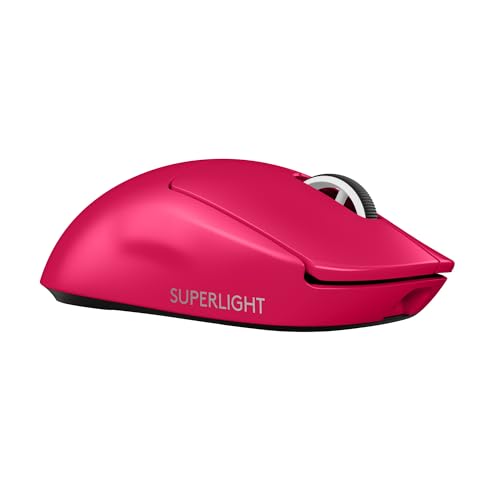Logitech G PRO X SUPERLIGHT 2 SE wireless gaming mouse, 60 g pro-grade mouse with 5 programmable buttons, 44K DPI sensor, 888+ IPS, 1 kHz report rate, USB-C charging for PC/Mac - Pink