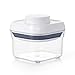OXO Good Grips POP Small Square Storage Container, 0.3 Quart, White (1106040)