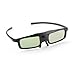 SainSonic Rainbow Series 2013 Newest Economical Black Version UNIVERSAL 3D Rechargeable Infrared Active Shutter Glasses For Panasonic, Samsung, Sony, Sharp, LG, Toshiba, Philips 3D HDTVs, Cost Less, Enjoy More!