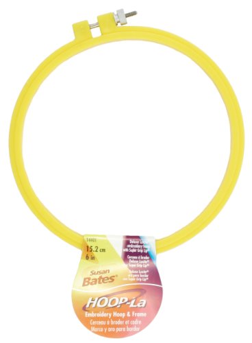 Hoop-La Embroidery Hoop, 6-Inch