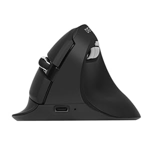 DELUX エルゴノミクスマウス 無線 静音 小手用 縦型マウス M618MINI