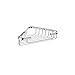 LS Bathroom Stainless Steel Triangle Soap Basket Toilet Soap Dish Holder Corner Wire Shower Soap Hanger Wall Mounted, Chrome finish