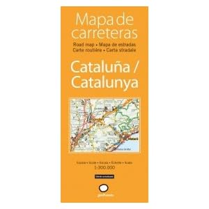 mapa de carreteras cataluna (2008)