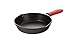 Lodge Cast Iron Skillet with Red Mini Silicone Hot Handle Holder, 8-inch