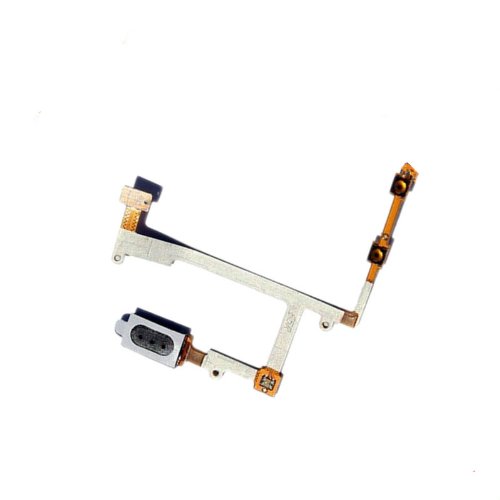 Generic Sprint Samsung Galaxy S3 SPH-L710 L710 ~ Earpiece Ear piece Earphone Ear Speaker Flex Cable Ribbon Speaker Earpiece Audio Sound Receiver Unit + Volume Side Keys Key Button Flex Cable For Sprint Samsung Galaxy S3 SPH-L710 L710 with Free Tools