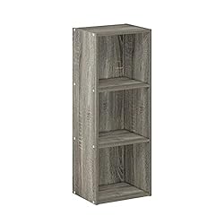 Furinno Pasir 3-Tier No Tool Assembly Open Shelf