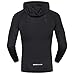 Man Weight Loss Suit Workout Shirt Body Shaper Fitness Jacket Gym Top Clothes Shapewear Long Sleeve Unisex
