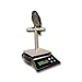 ZIEIS Digital Bird Scale | A63SS-NMP | Mounted Wooden T Perch | 1.0 Gram or 0.05 Ounce Accuracy | 3000 Gram or 96 Ounce Capacity | Stainless Steel Platform