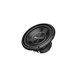 Pioneer TS-A250S4 Behuizing-Type Enkele Spreekspoel Subwoofer, 25cm, 1300 W, 4ohm, zwart