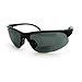 JuicyOrange Mens Sunglasses with Bifocal Reading Lens Half Rim Sports Fashion (Black, 1.5)
