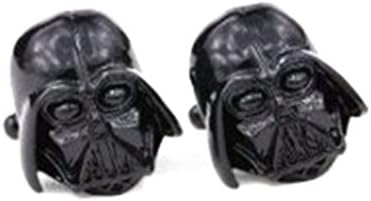 Aim And Achieve May the 4th! Hot Seller! Darth Vader Unisex Cufflinks - Star Wars - Comics - Sci Fi - Dark Side - Darth