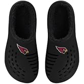 FOCO Men's NFL Sherpa Lined Big Logo Clog