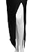 Doublju Women Stylish Comfortable Shirring Maxi Skirts with Side Slit